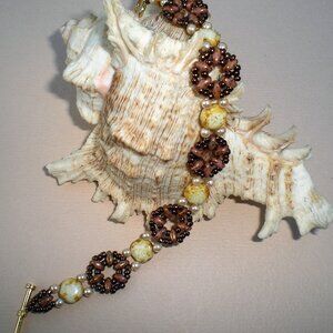 Pecan Rose Gold Bracelet